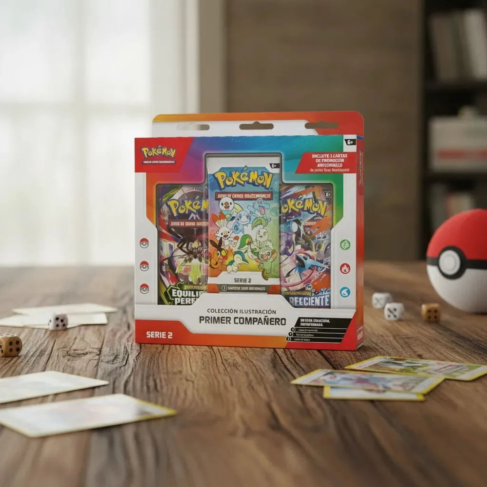 Pokémon TCG Colección Ilustración Primer Compañero Español