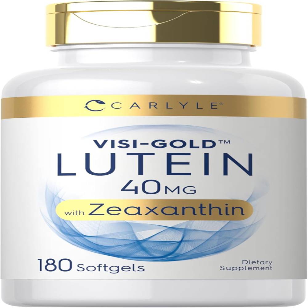 Luteina 40mg con Zeaxantina Carlyle 180 caspulas