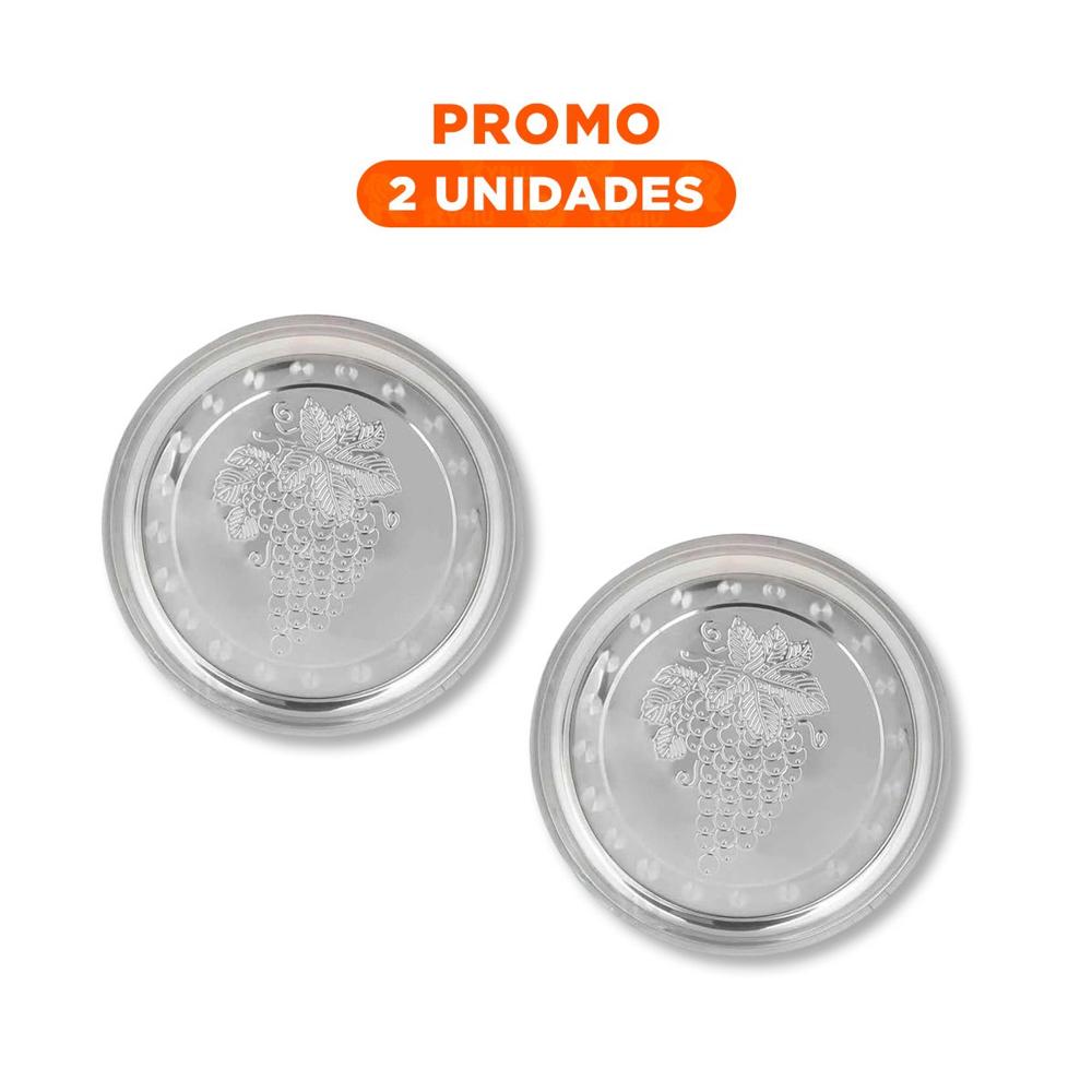 Pack2 Base De Acero 40 Cm X 40 Cm Compacta Y Eficiente Para Hogar Cotidiano Y Regalo Sticker