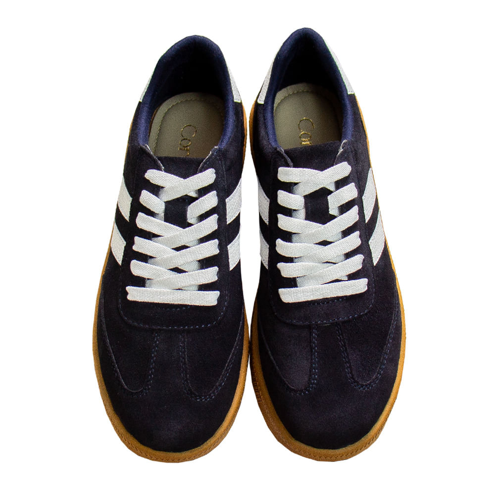 Zapatilla Plataforma Mujer Corelli Siena Gamuzón Azul Talla 37
