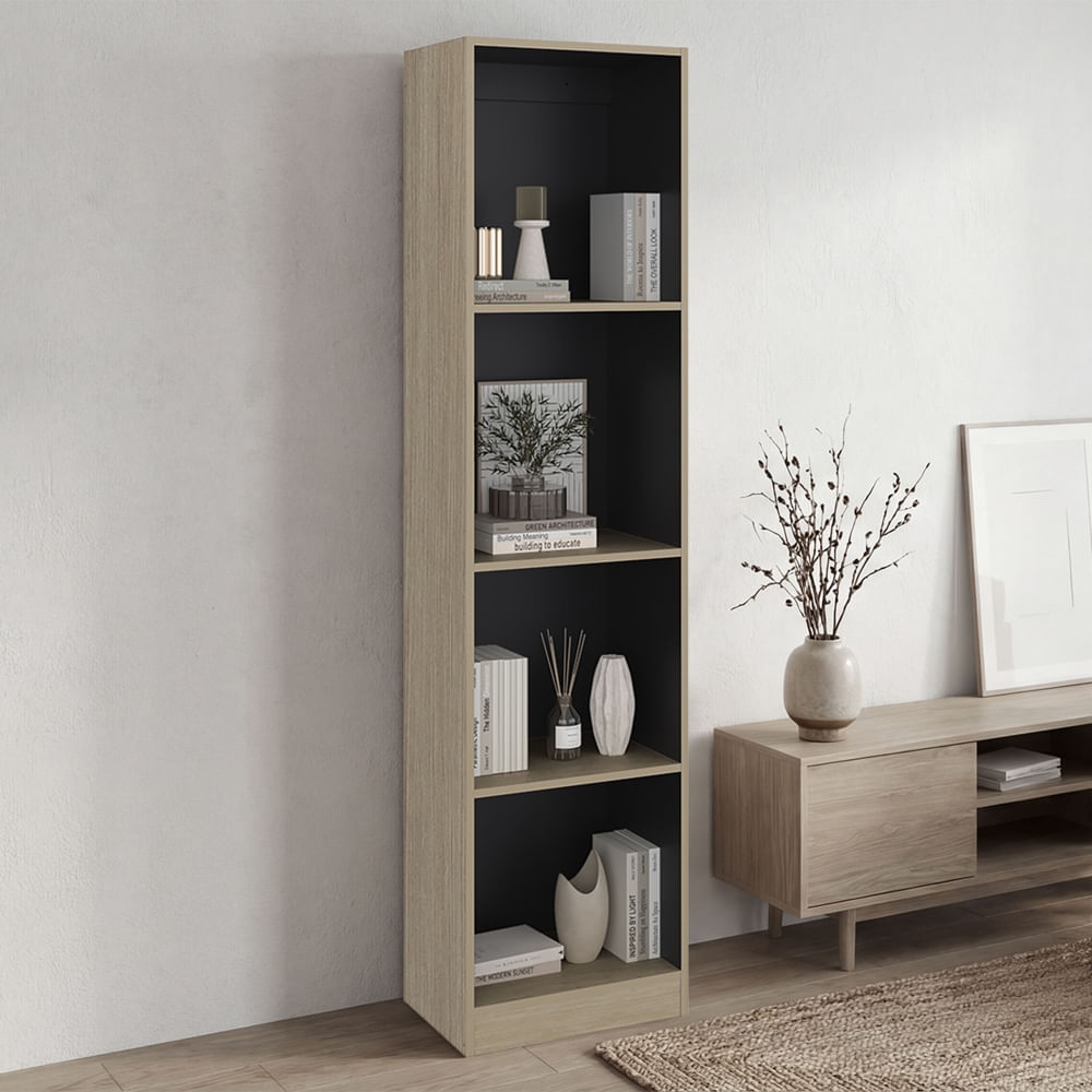 Estante 5 Niveles Home-E2 Cartagena Y Wengue