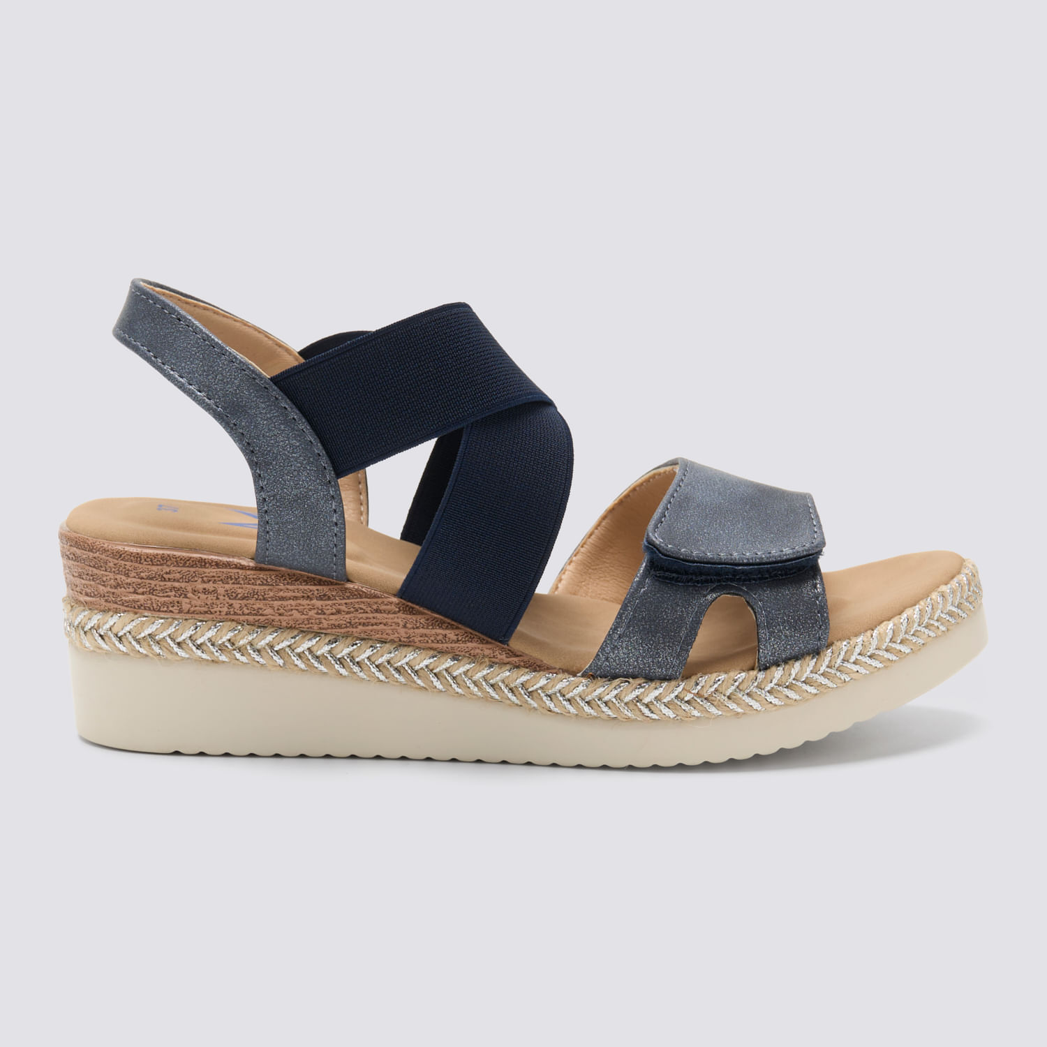 Sandalias Mujer Elast Azul Madison 38