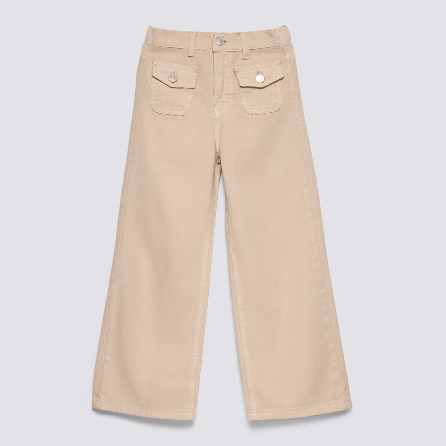 Pantalón Niña Bull Color Circus Beige Talla 4