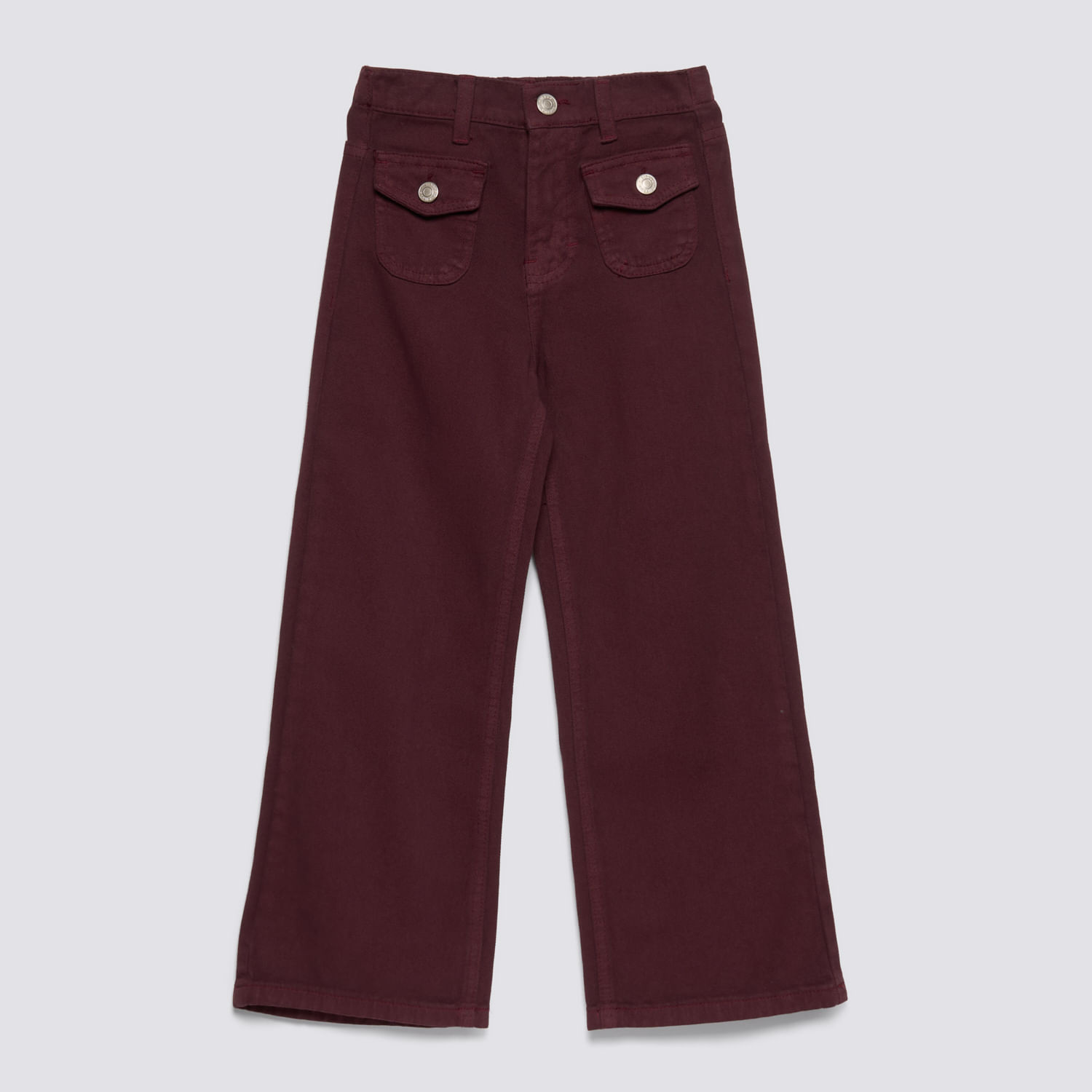 Pantalón Niña Bull Color Circus Burgundy Talla 4