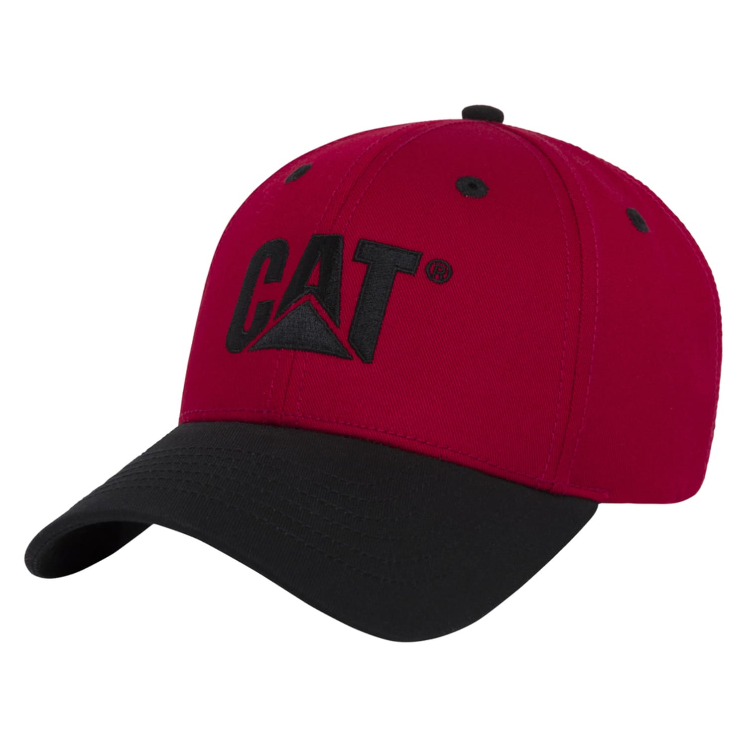 Gorro Hombre Cat Logo Combination Hat Rojo
