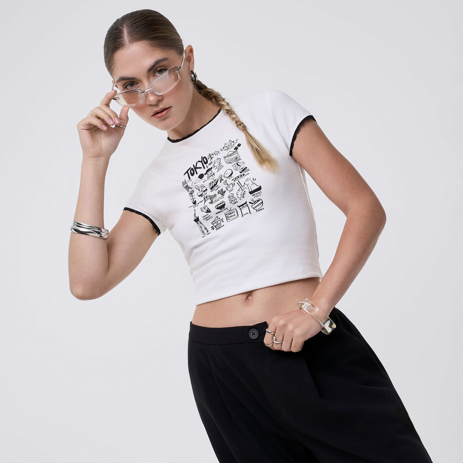 Polo Mujer City Hypnotic Manga Corta Blanco M