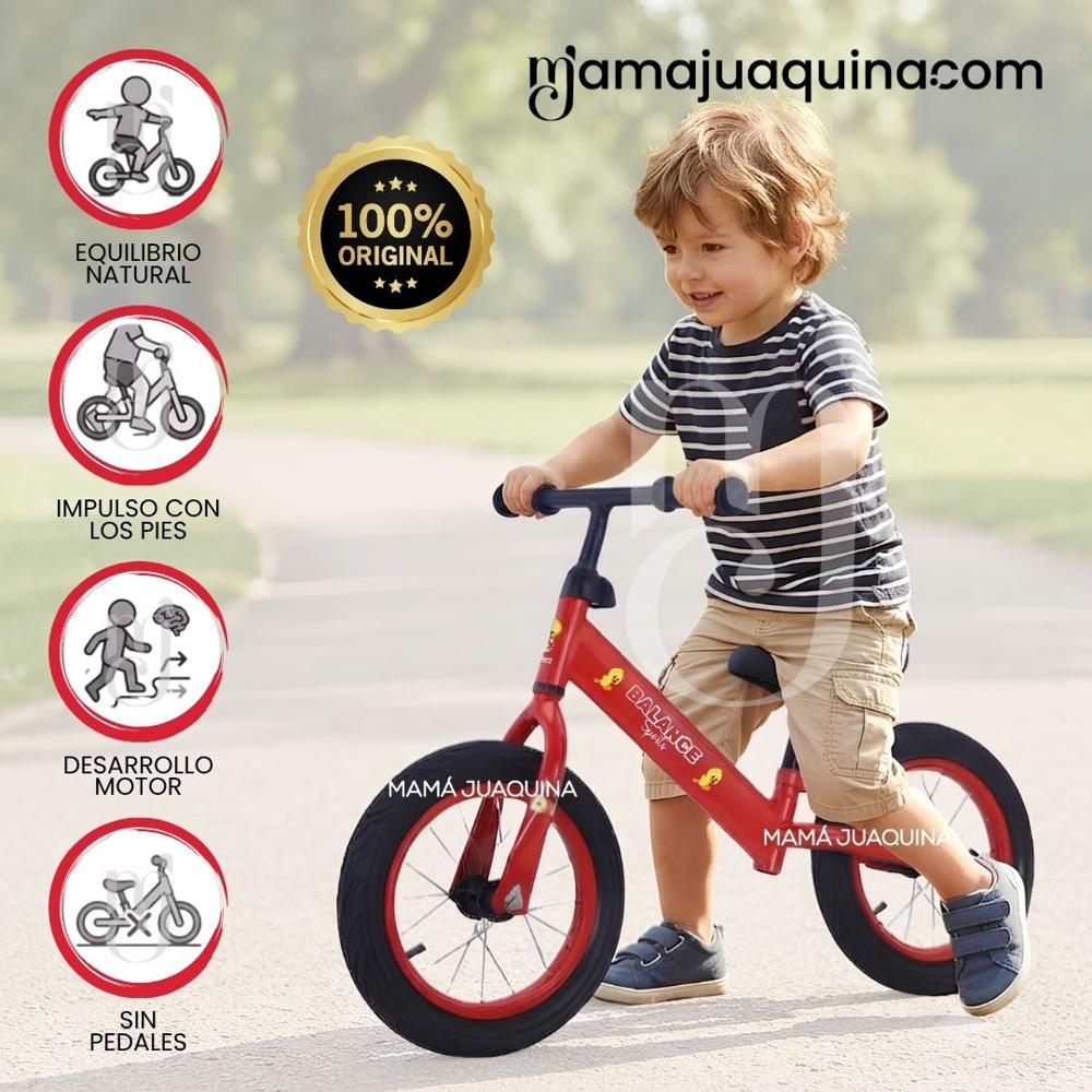 Bicicleta De Equilibrio CHICKY BALANCE Edición Exclusiva Rojo