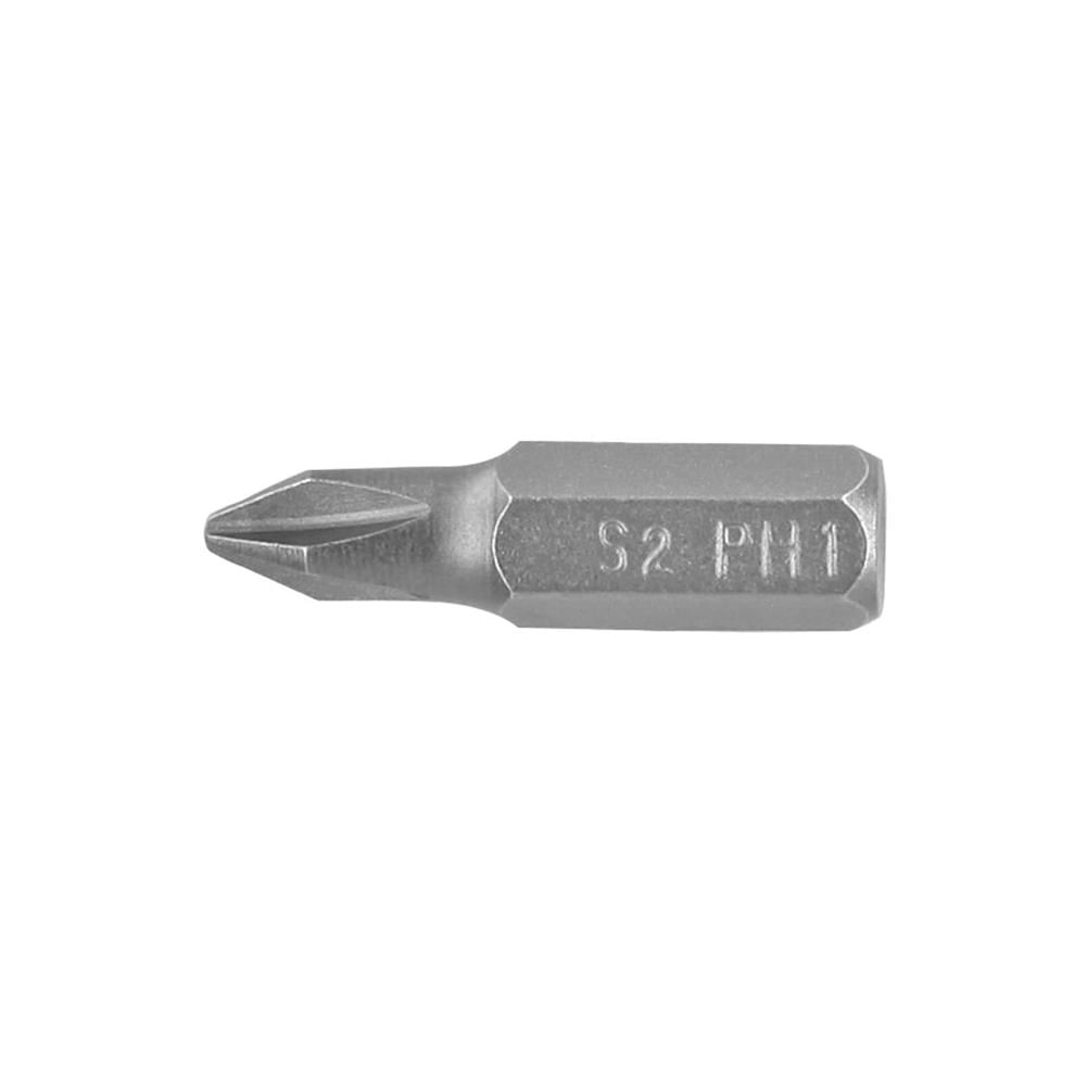 Punta para desarmador en cruz largo 1 pulg. Phillips PH1 5 píezas PUDE-1101
