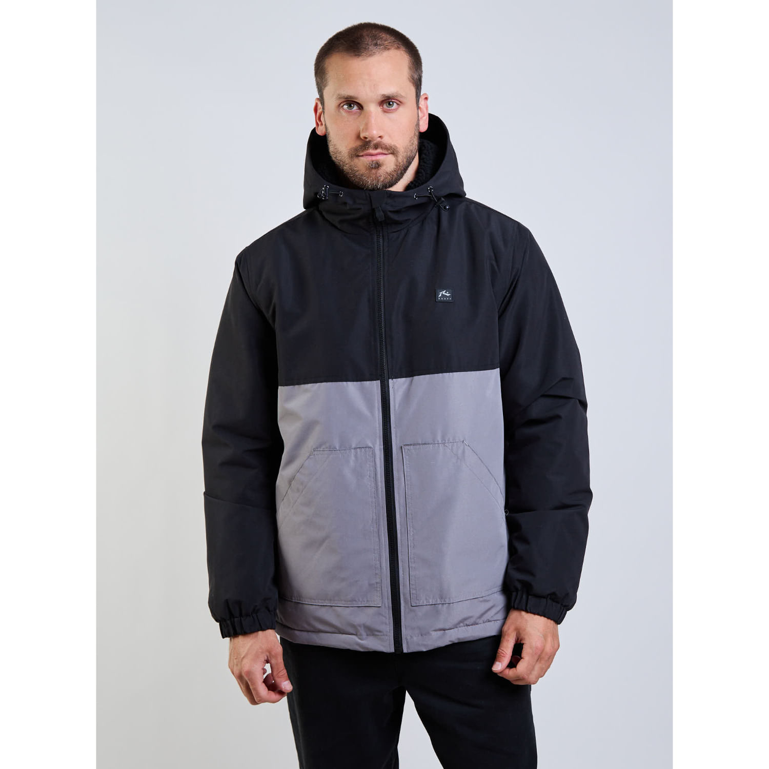 Casaca Hombre Rusty 7K322 Gris Talla M