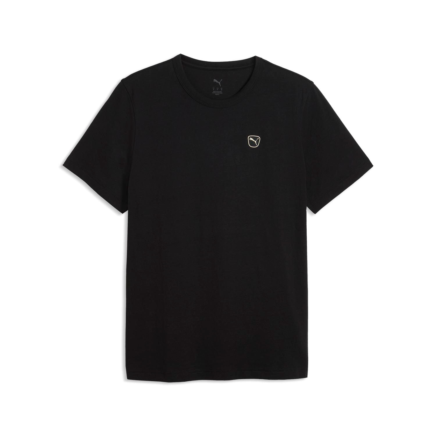 Polo Hombre Puma 692054 51 Ess Elevated Negro Talla S