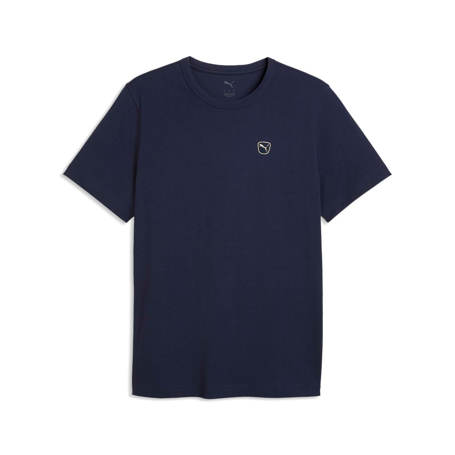 Polo Hombre Puma 692054 06 Ess Elevated Azul Talla L