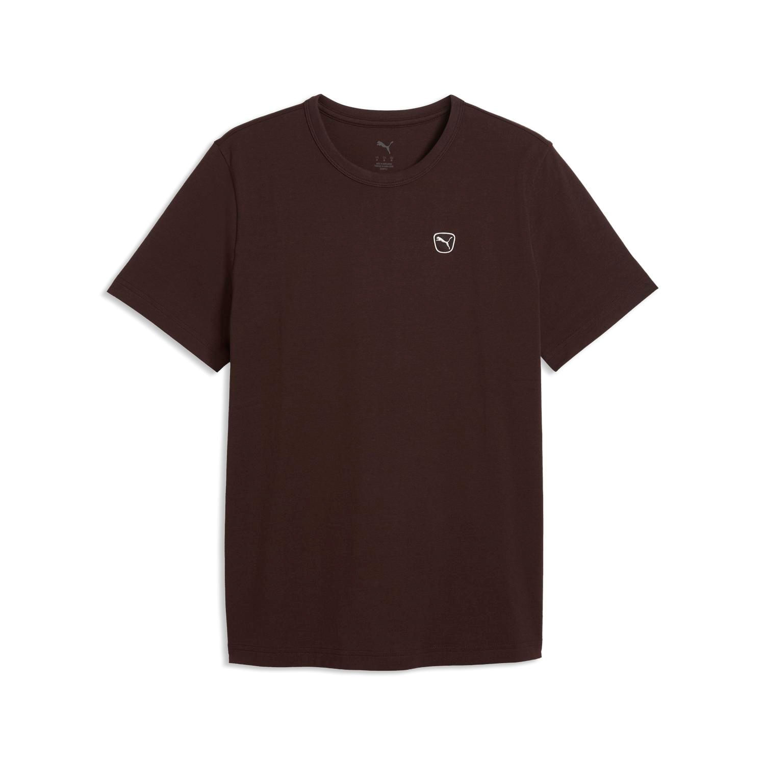 Polo Hombre Puma 692054 33 Ess Elevated Marron Talla S