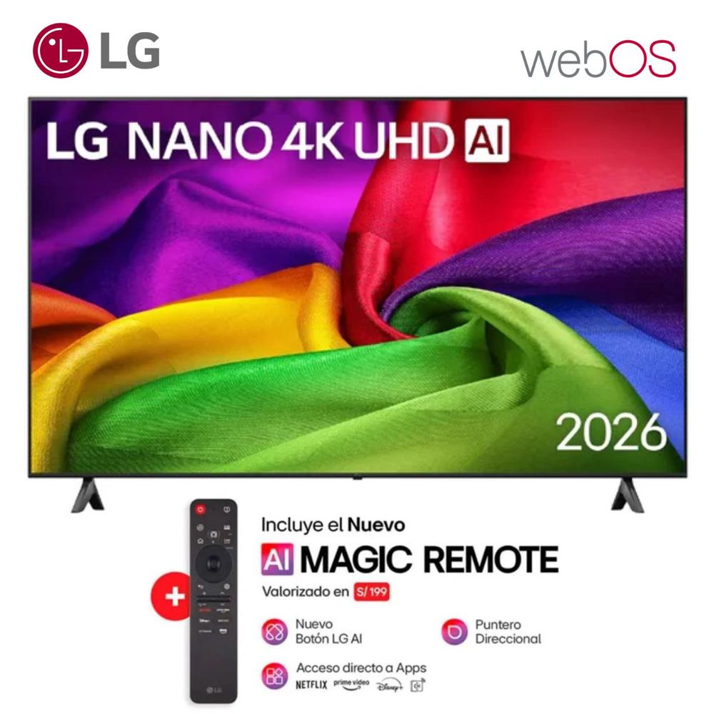 Televisor Smart TV LG 50'' NANO UHD 4K 50NU800BPSC 2026