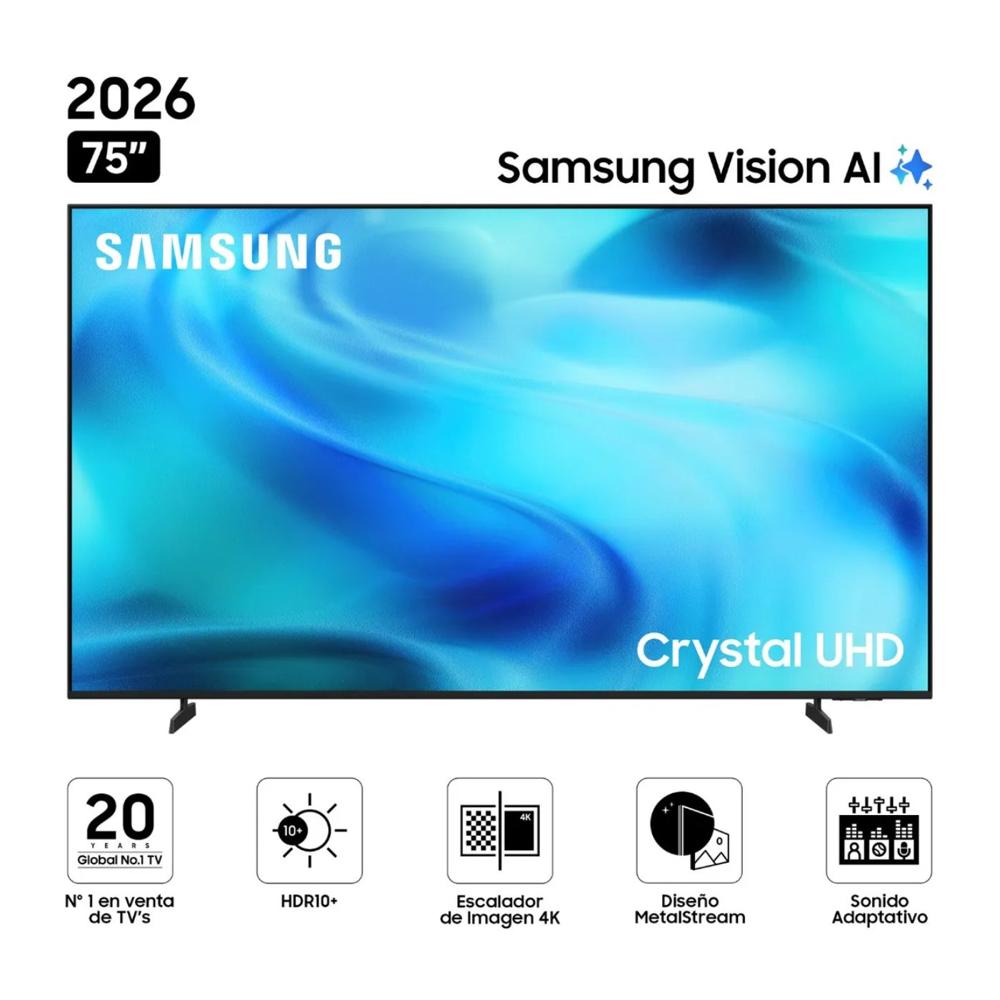 Televisor Smart TV 75'' Crystal UHD 4K UN75U8000HGXPE VISION AI 2026