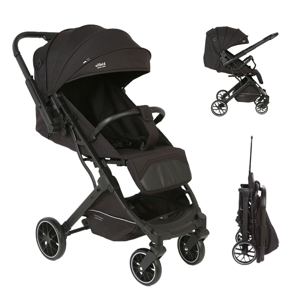 Coche para bebe Kidilo modelo K202F Negro