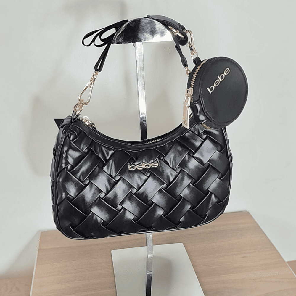 Cartera Bebe Luca Crossbody Con Monedero Desmontable Negro