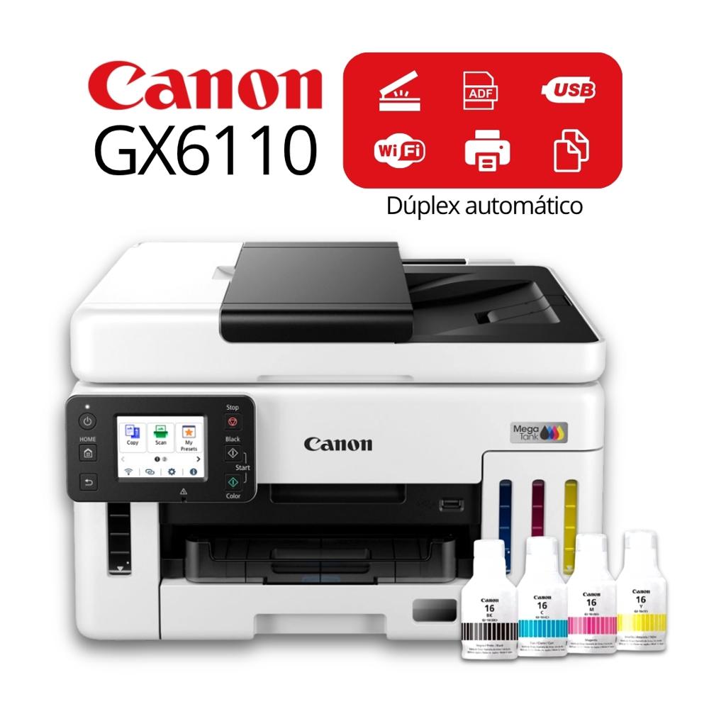Impresora Multifuncional CANON Maxify GX6110