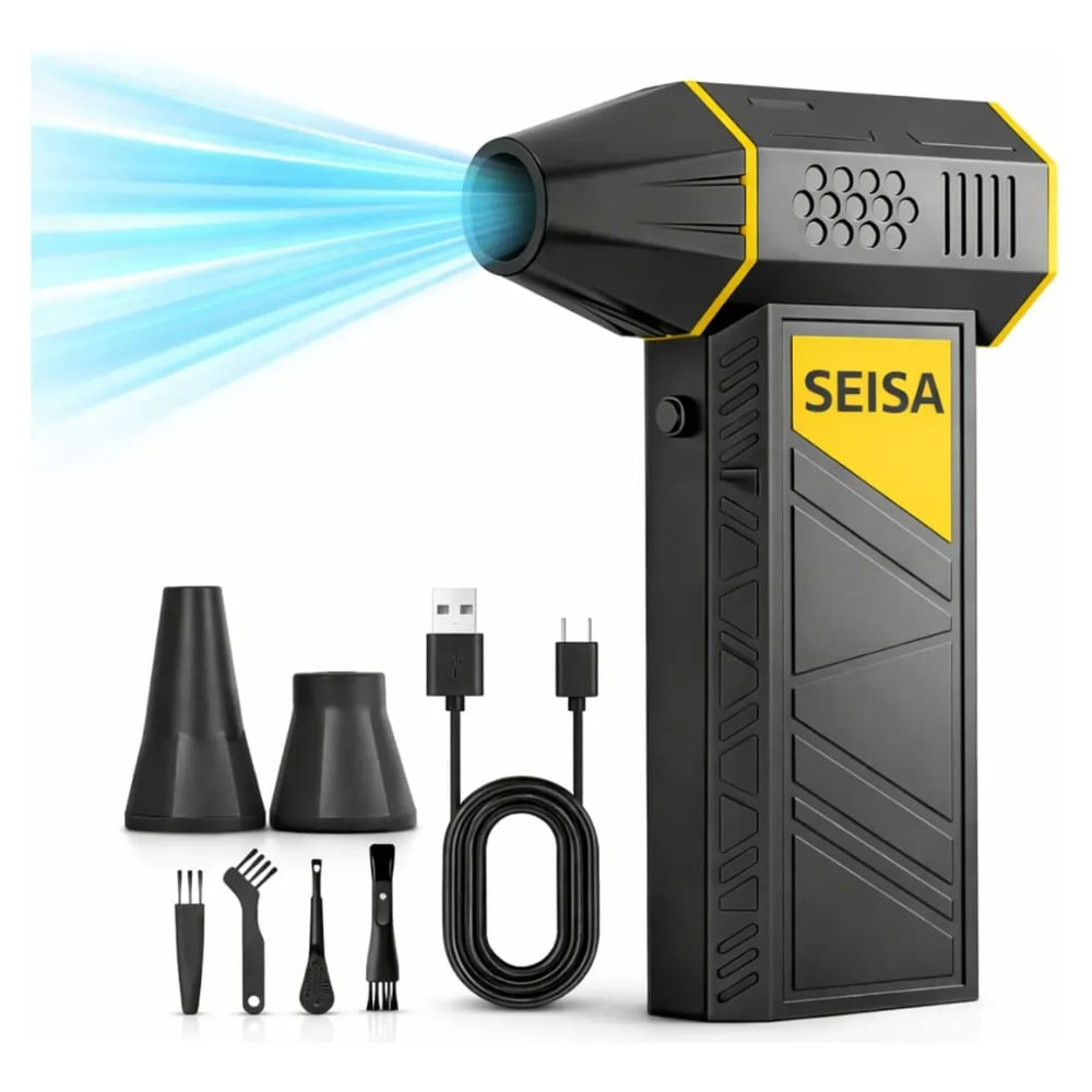 Soplador De Aire Inalámbrico 120w 11000rpm 3 Velocidades