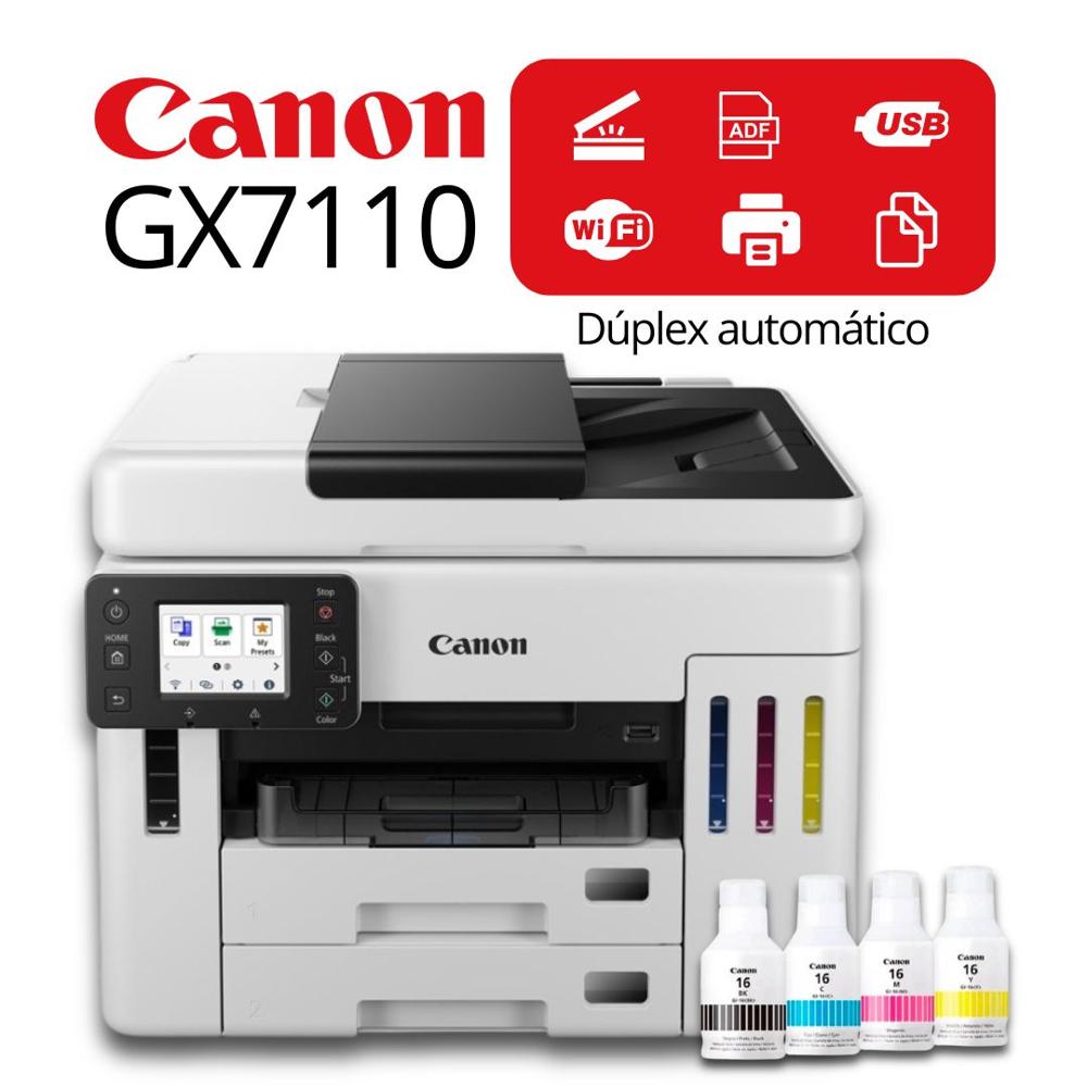 Impresora Multifuncional CANON Maxify GX7110