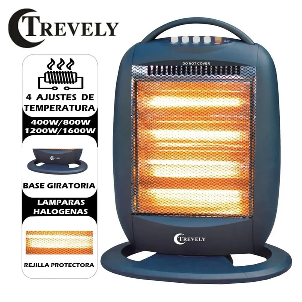 Calefactor Eléctrico Trevely TCH-040  1600w