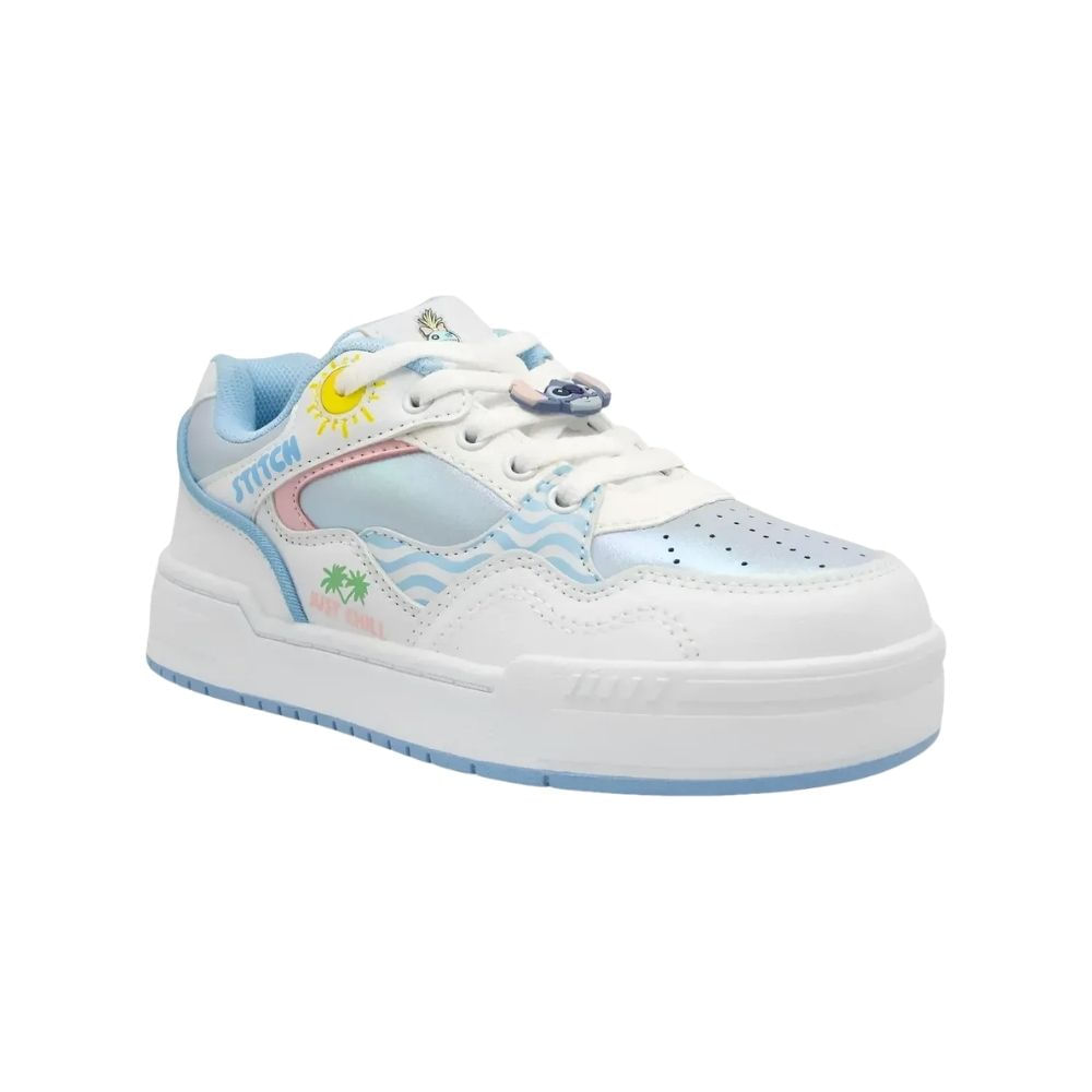 ZAPATILLAS CASUALES STITCH 2stc0620001 BLANCO NIÑA TALLA 36