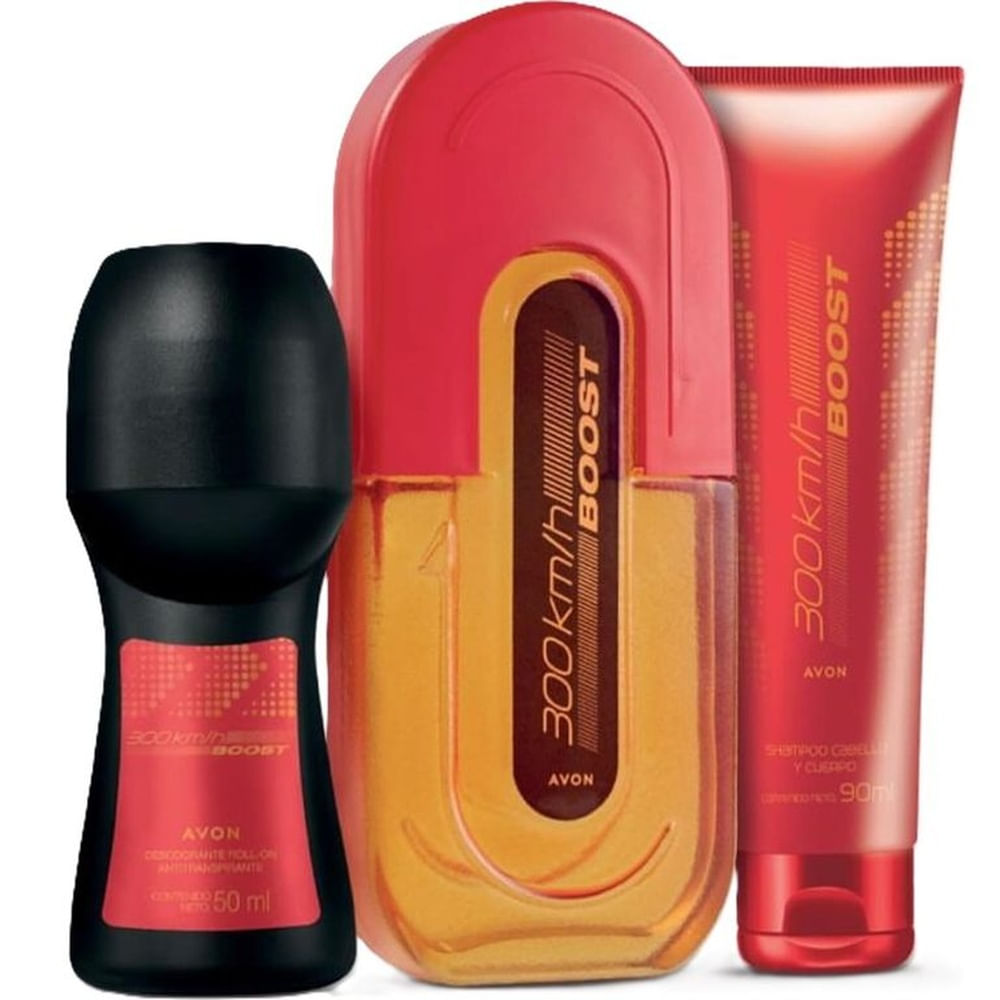 PACK X3 300 Km H BOOST aroma fougere automatica de Avon