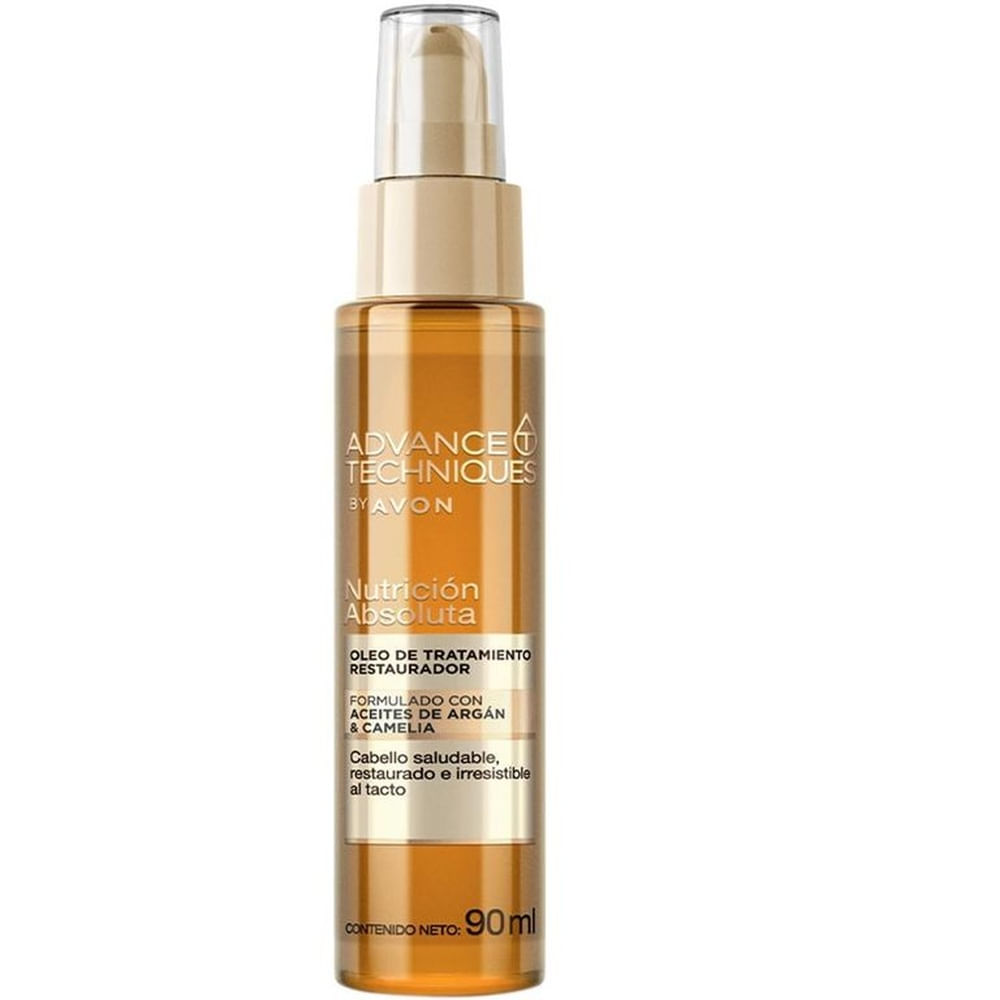Avon Advance Techniques Nutrición Absoluta - Oleo de tratamiento restaurador para el cabello 90 ml