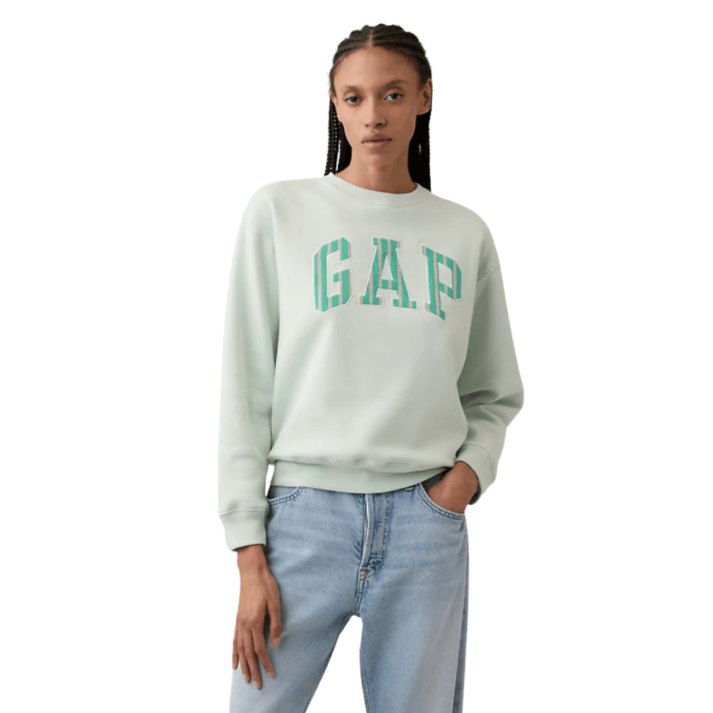 POLERA LOGO GAP CHIC MINT GREEN TALLA M