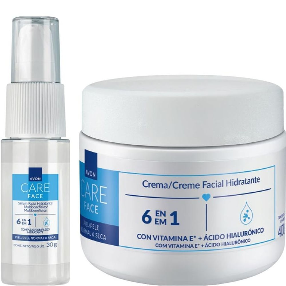 Kit x 2 crema hidratante y serum de CARE por AVON
