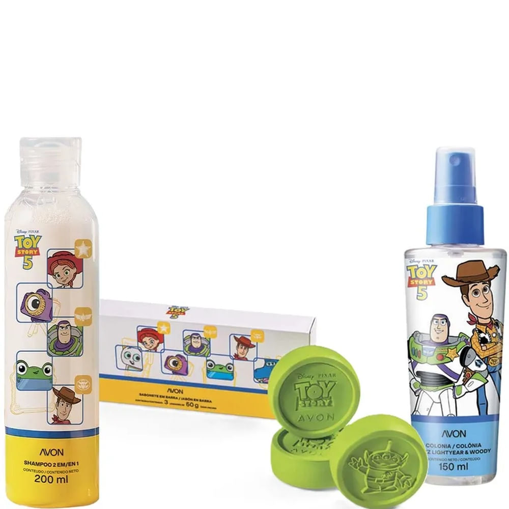 PACK x3 Toy Story Buzz Lightyear y Woody AVON
