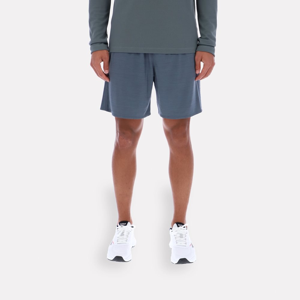 Short Deportivo Reebok Hombre Id Train Azul Acero S