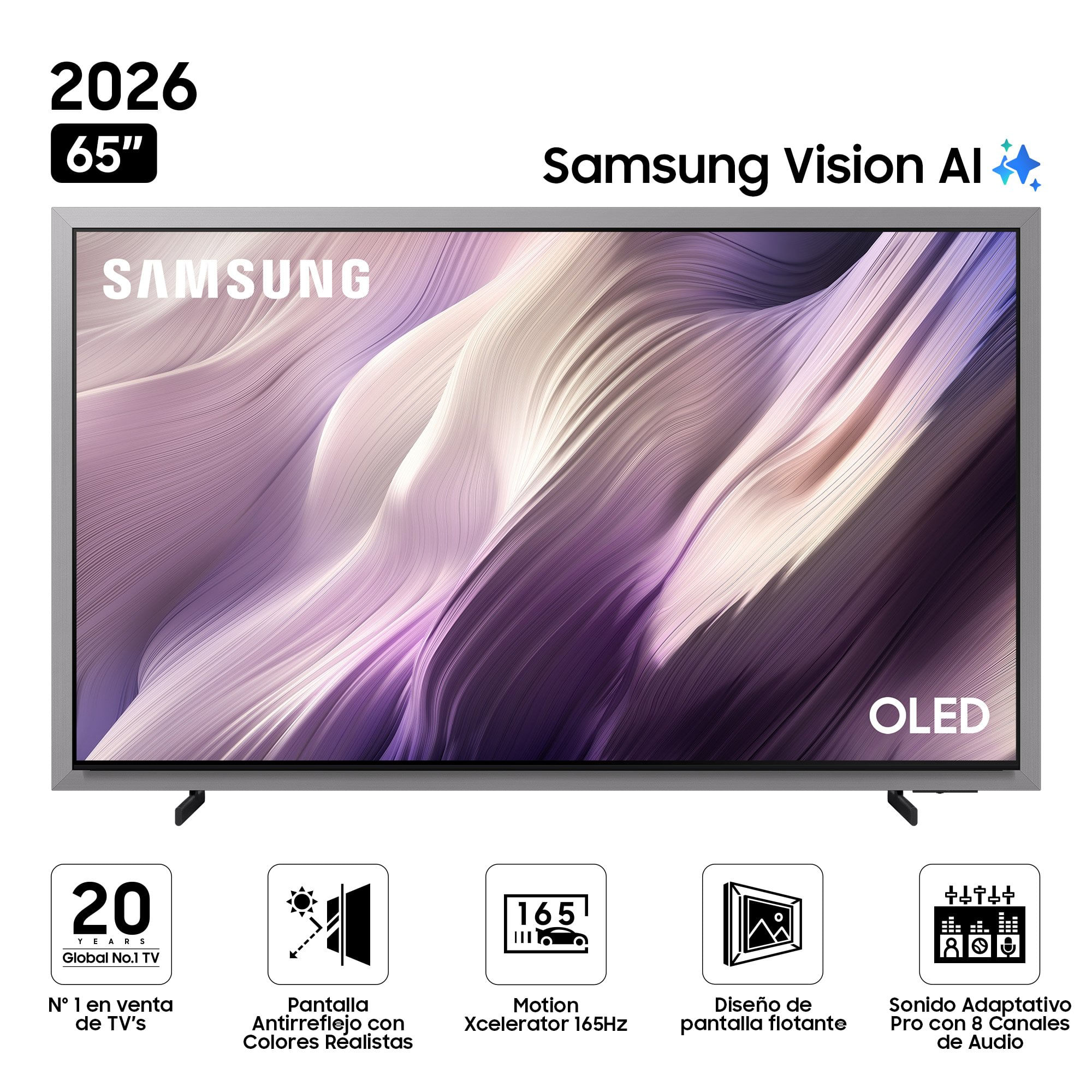 Televisor SAMSUNG OLED 65"" UHD 4K Smart TV S95H Vision AI