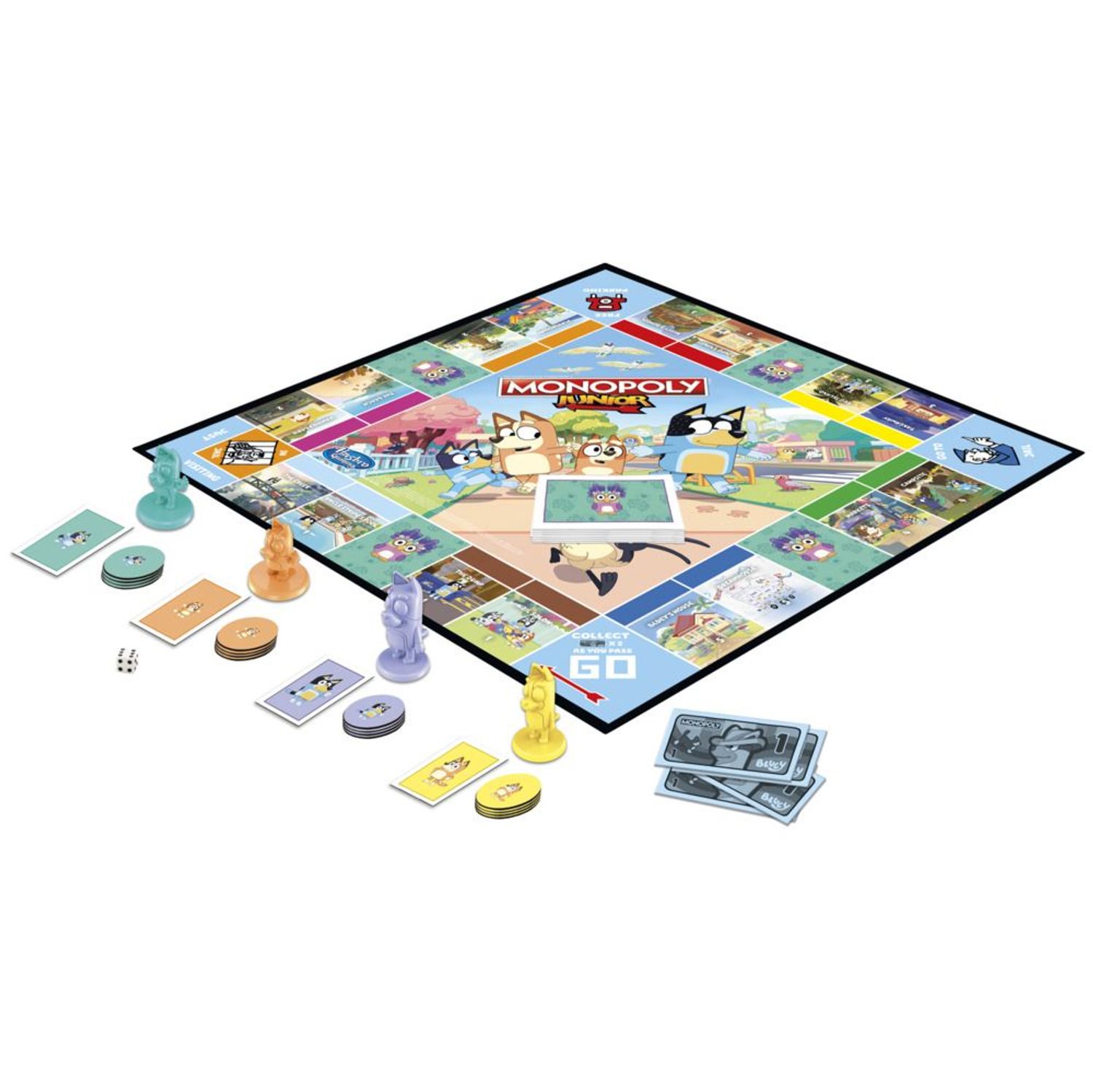 Juego De Mesa Monopoly Junior Edición Bluey Hasbro Gaming