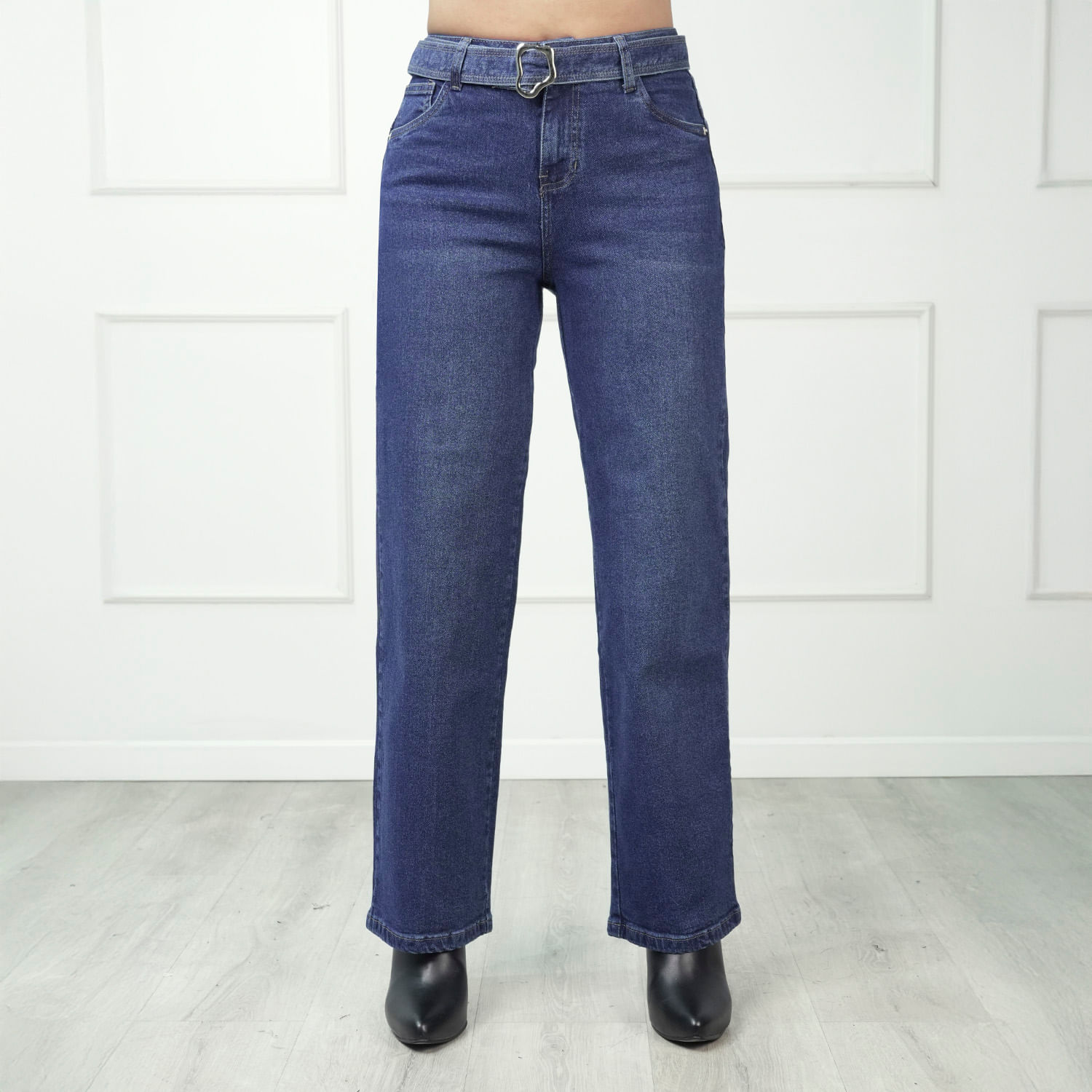 Jean Mujer Selah K15832 Kansas Straight Azul 34