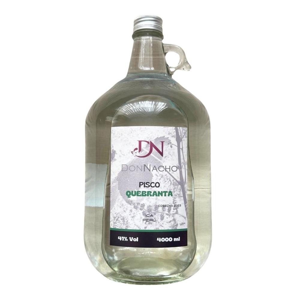 Pisco Don Nacho Quebranta 4 litros