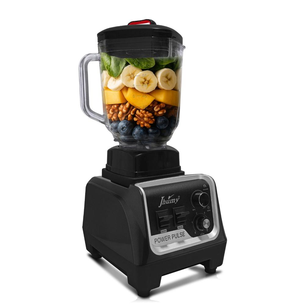 LICUADORA POWER PULSE NEGRA1500W 2L JHUMY