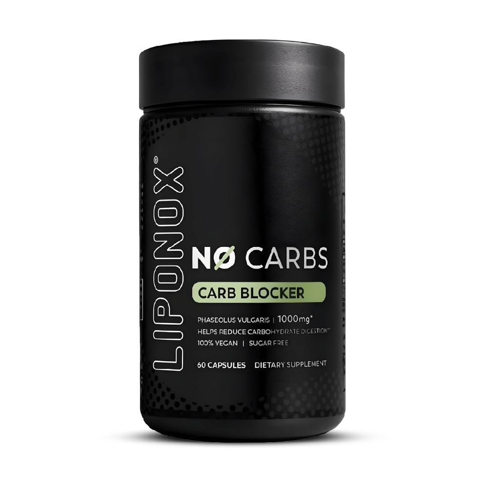 Bloqueador de Carbohidratos NO CARBS Liponox - 60 Cápsulas