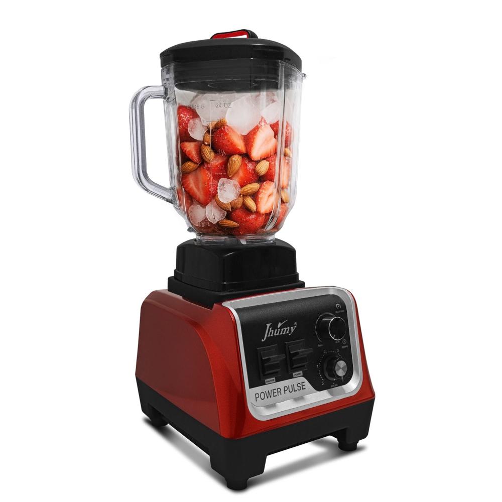 LICUADORA POWER PULSE ROJA 1500W 2L JHUMY