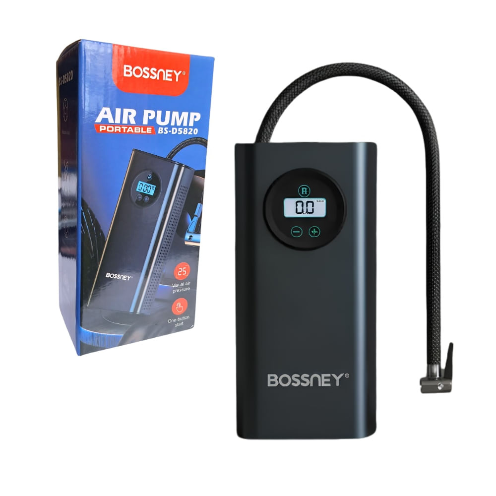 Inflador Compresor de Aire Portatil Multifuncional
