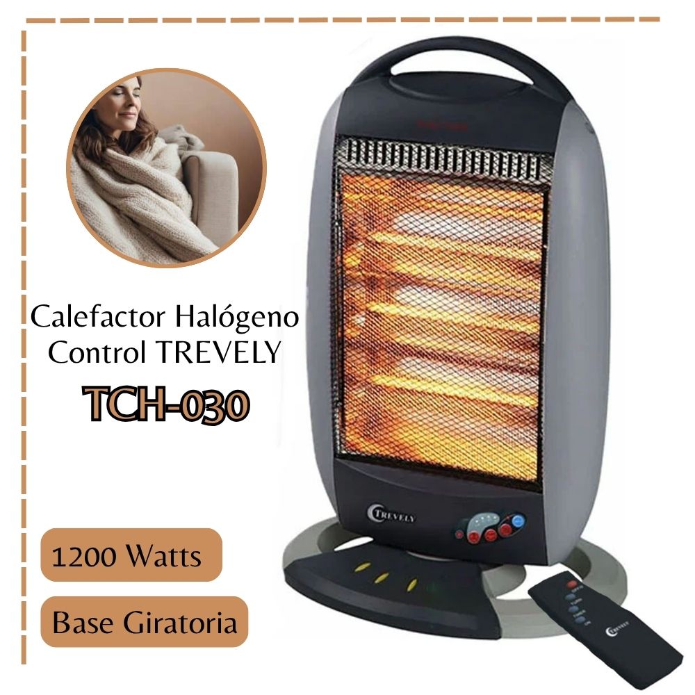 ESTUFA HALOGENO TREVELY - TCH-030.
