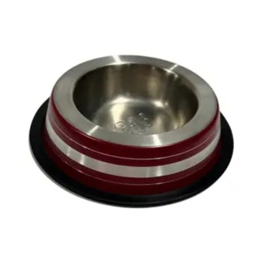 Plato de Acero Inoxidable para Mascotas - Pet Love - 21cm