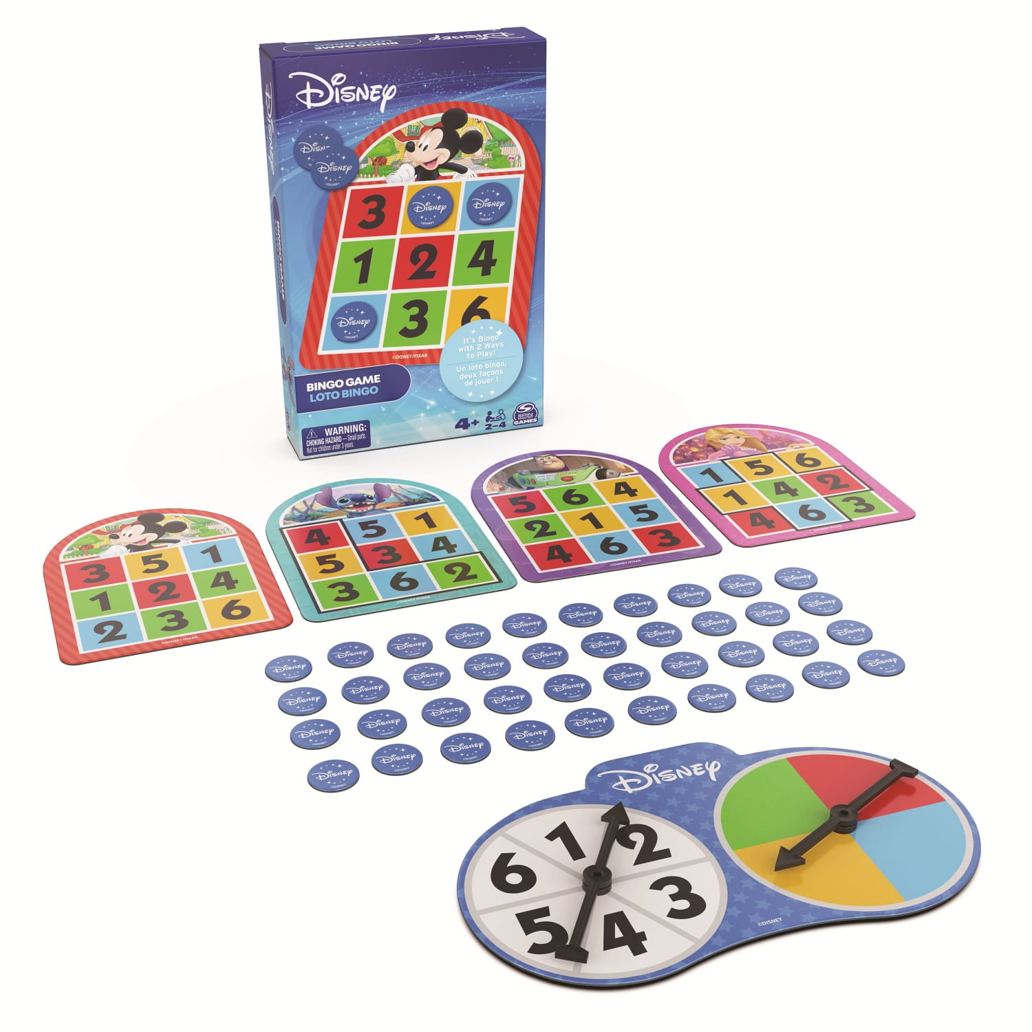 Juego De Mesa Bingo Spin Master Games - Modelo Aleatorio