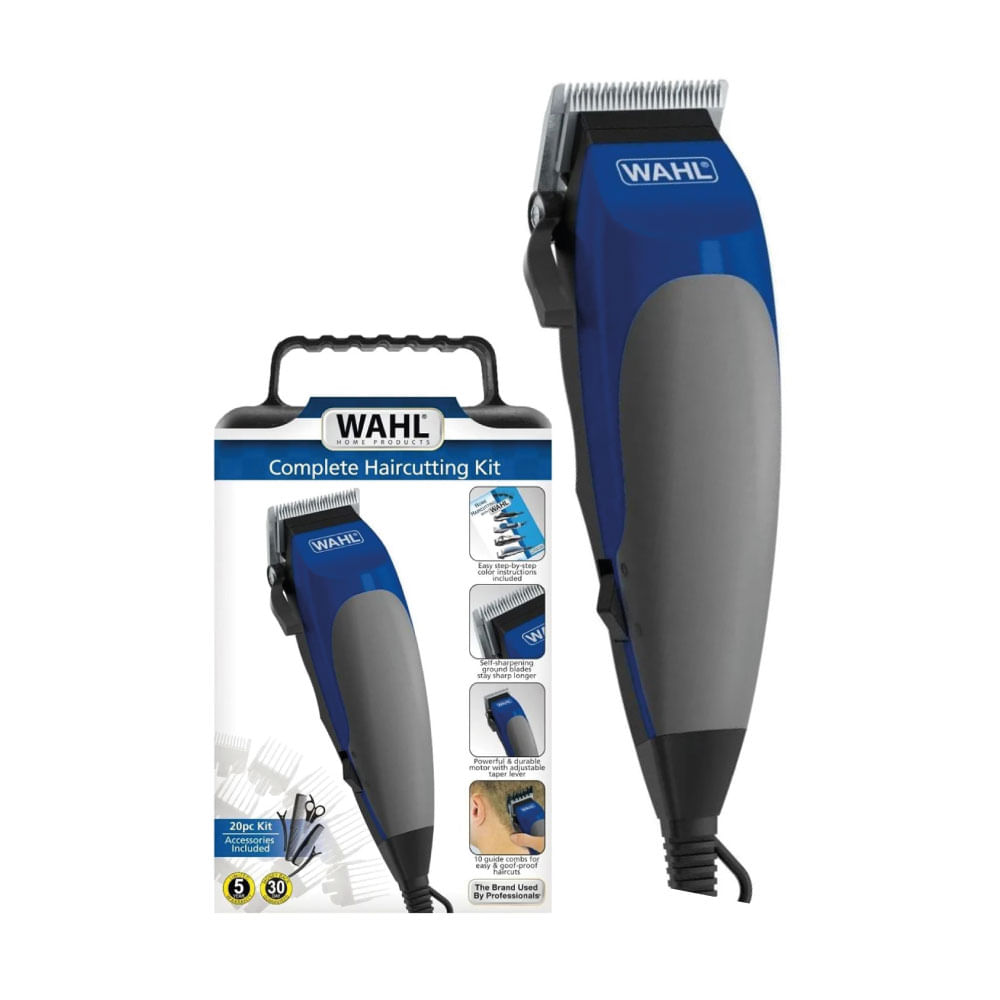 Kit Cortadora de Cabello Wahl 79235-388 20PZAS Azul