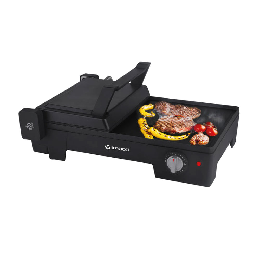 Parrilla grill Imaco IG1016E 2 en 1 extendible 2000w