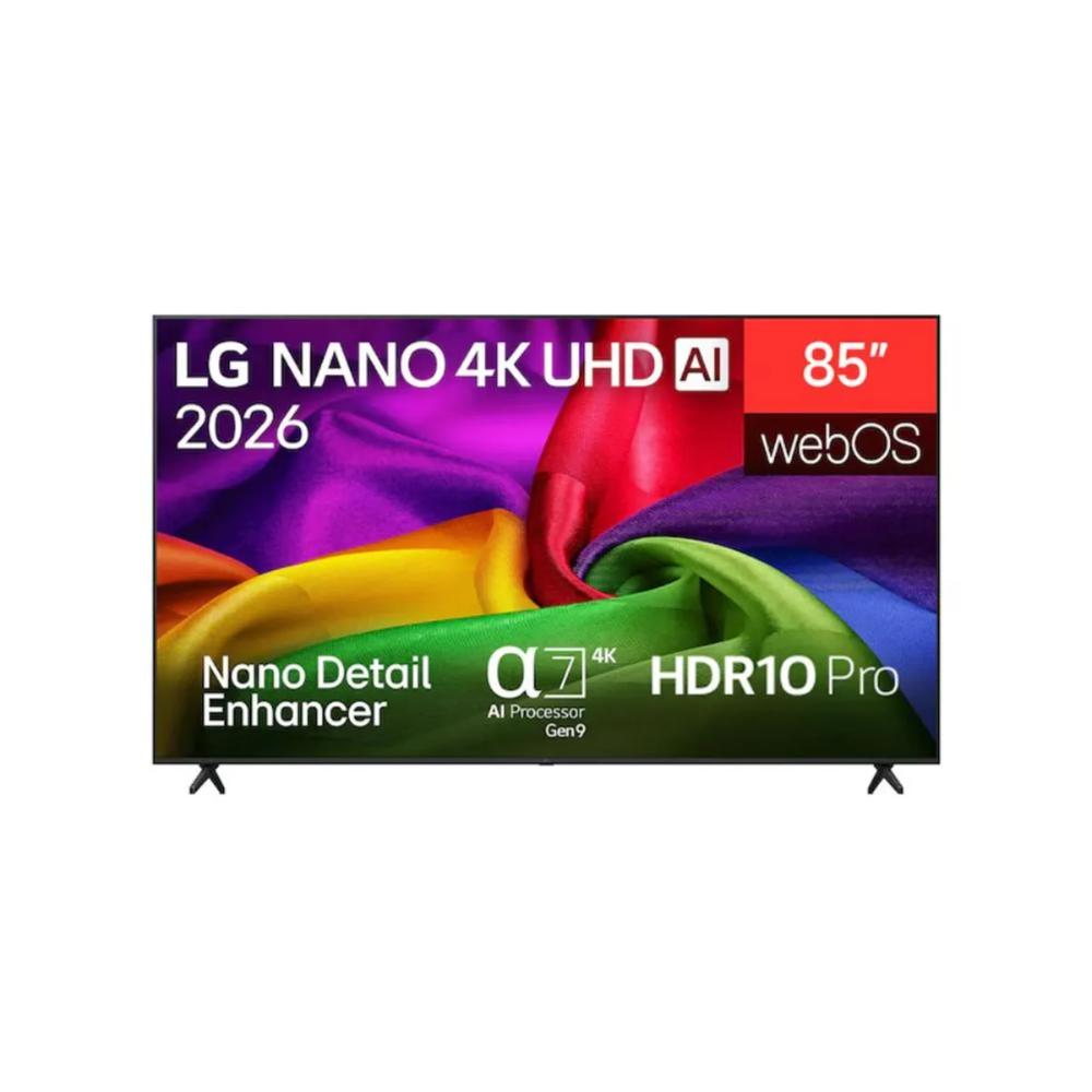 Televisor LG 85 NANO 4K UHD AI Smart TV 2026 - 85NU800BPSB