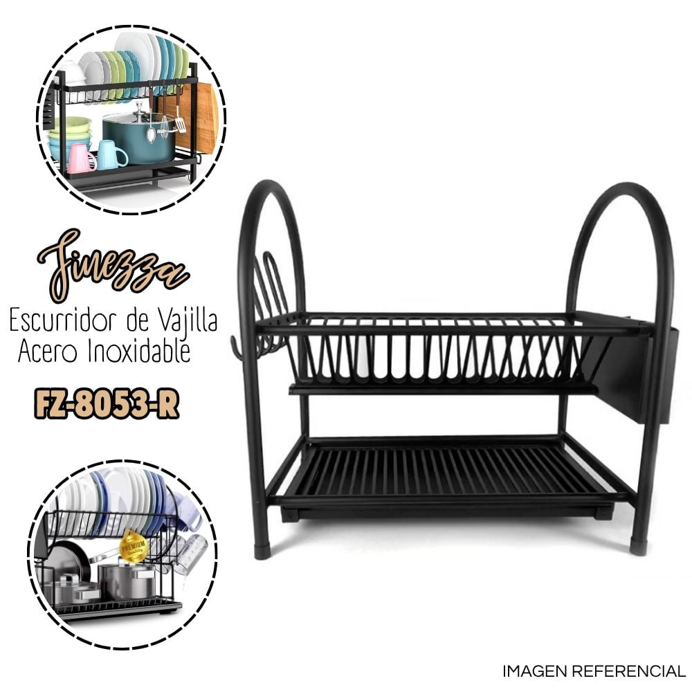 Escurridor de Vajilla FINEZZA FZ-8053-R..