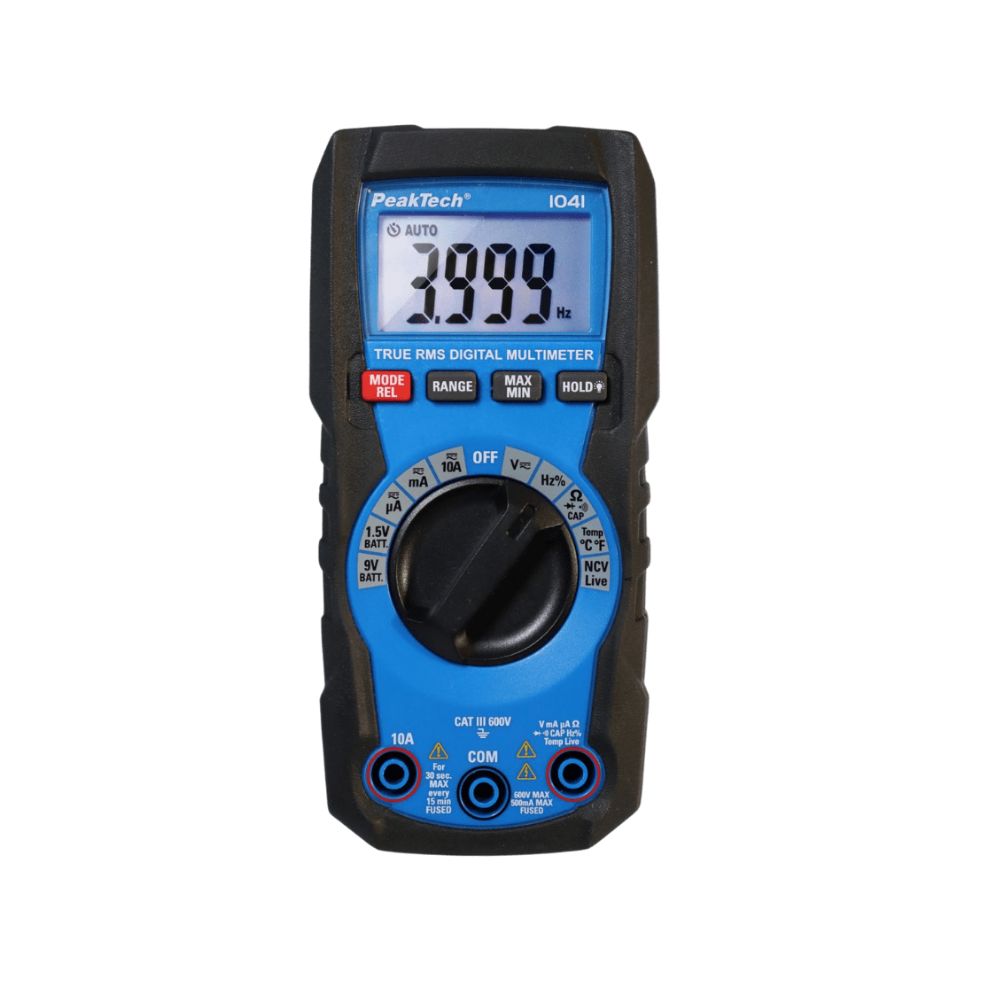 MULTIMETRO DIGITAL P1041 PEAKTECH PORTATIL 4000 COUNTS 600V - P1041