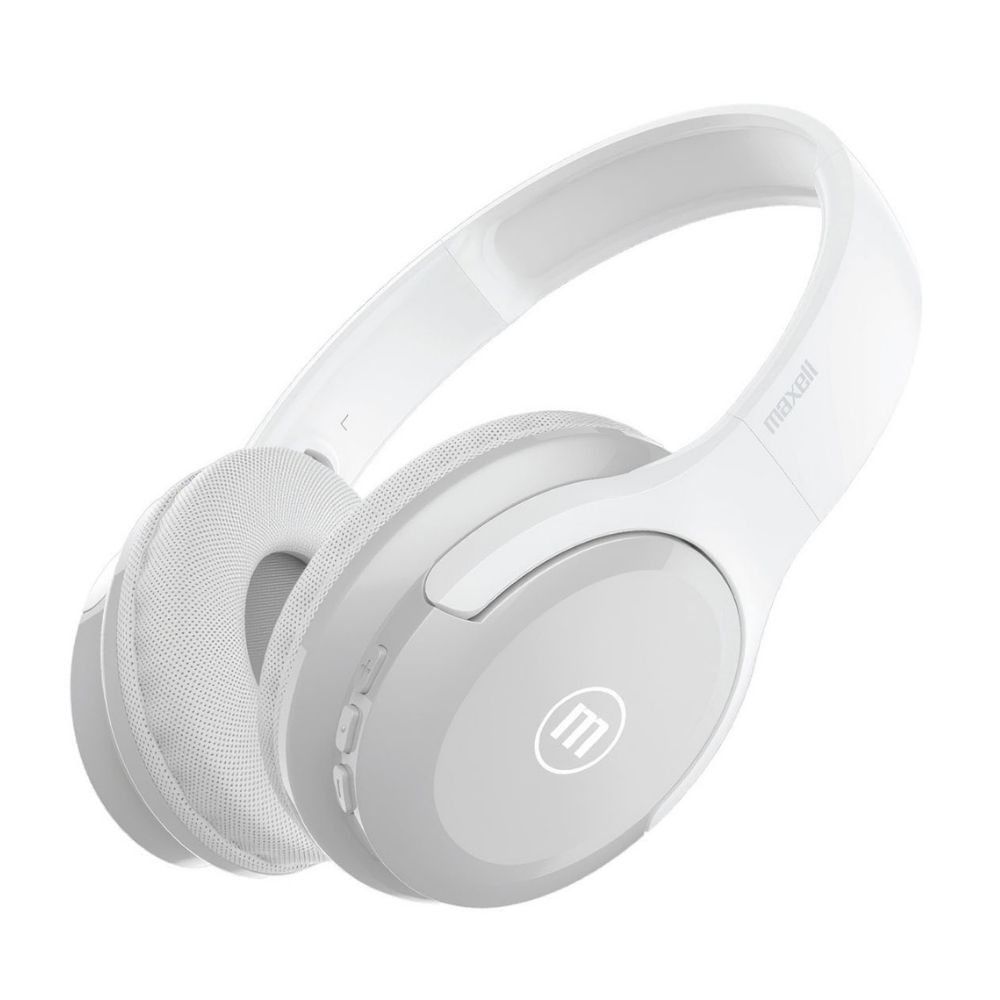 Audífono Bt Fly Mid Size Blanco Maxell Hp-bt200