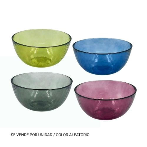 Bowls de Vidrio Orange - Colores Aleatorio