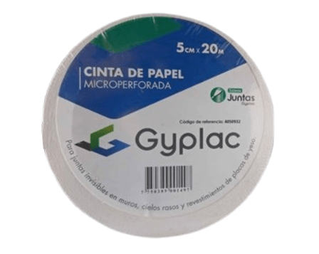 Cinta de papel 2" Rollo 20m Gyplac